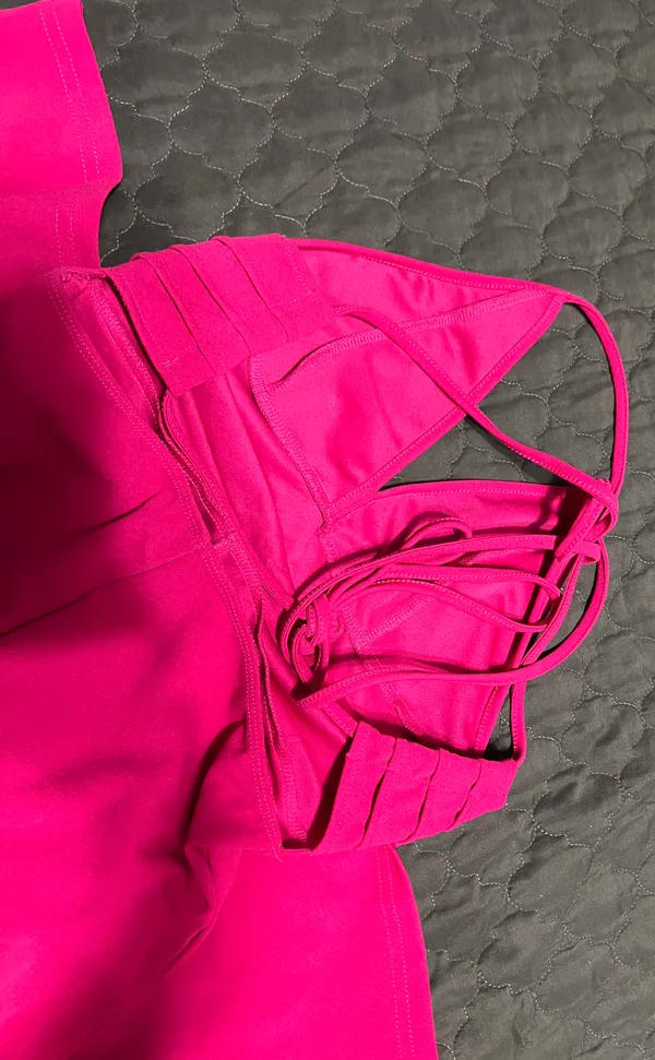 SheIn Hot Pink Jumpsuit - Image 4