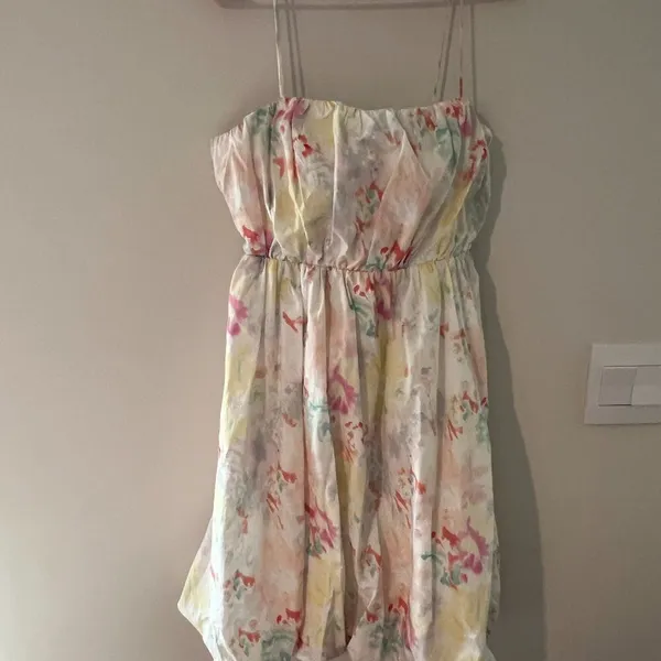 & Other stories printed floral bubble party dress size‎ 6 - Image 7