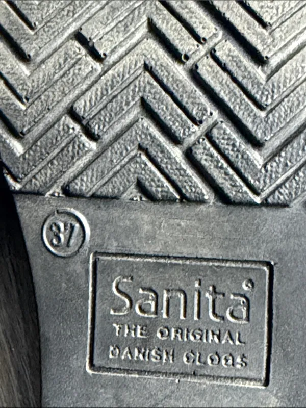 Sanita “Snakeskin” Clogs Size 37 (US 6.5-7) - Image 9