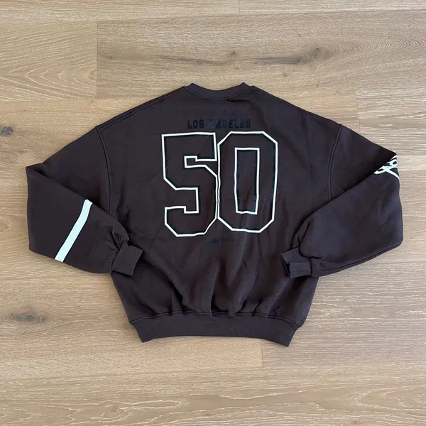 Piral x Dodgers Crew Sweatshirt One Size Brown - Image 3