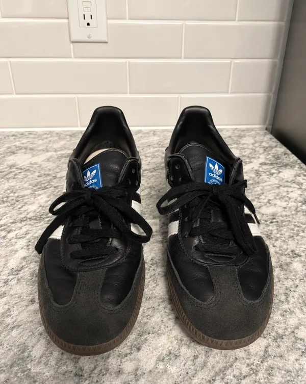 Adidas Samba Black OG Shoes 4.5 - Image 2