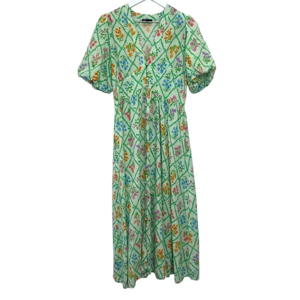 Nobody’s Child x Happy Place by Fearne Cotton Floral Midi Dress Size 6 - Image 11