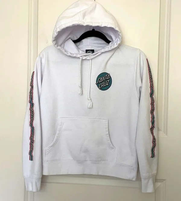 Santa Cruz Skateboarding Sweatshirt Hoodie Small - Image 2