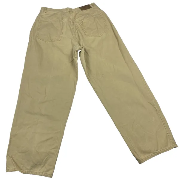 Lauren Ralph Lauren Women's Size 8 100% Cotton Denim Jeans Khaki‎ Tan Vintage - Image 6
