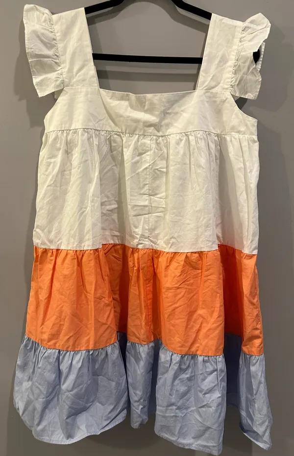Altar'd State Colorblock Ruffle Strap Dress - Image 3