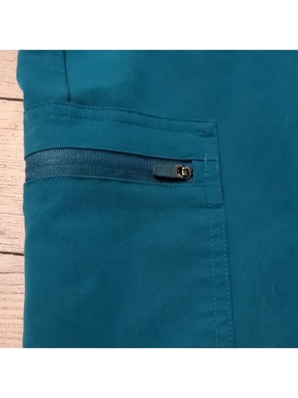 Figs teal jogger scrub pants size XXS - Image 3