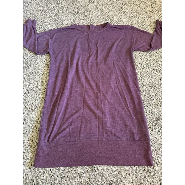 Thread Collective‎ Women's Purple Sweatshirt Dress Size XL - Image 2