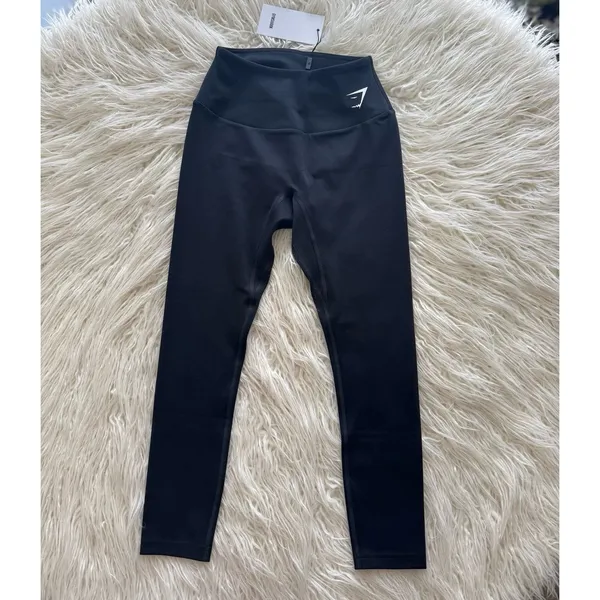 Gymshark Training 7/8 Leggings Black Size XS - Image 2