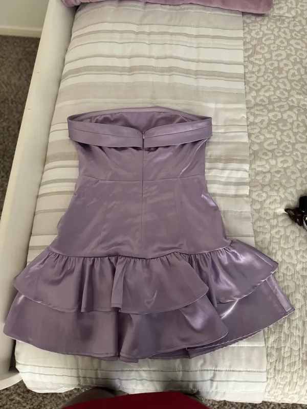 Light Purple Hello Molly Lavender Dress hoco - Image 2