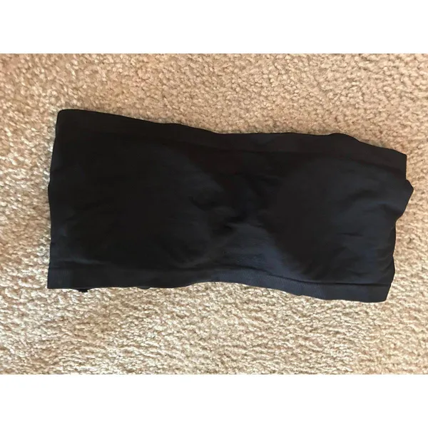 Sport bra with padding black 2xl Size XXL - Image 3