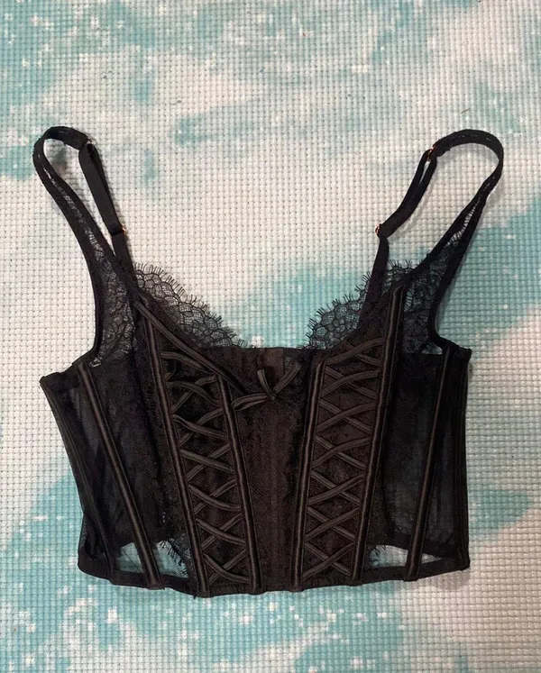 Victoria’s Secret Dream Angels Unlined Lace-Up Corset - Image 7