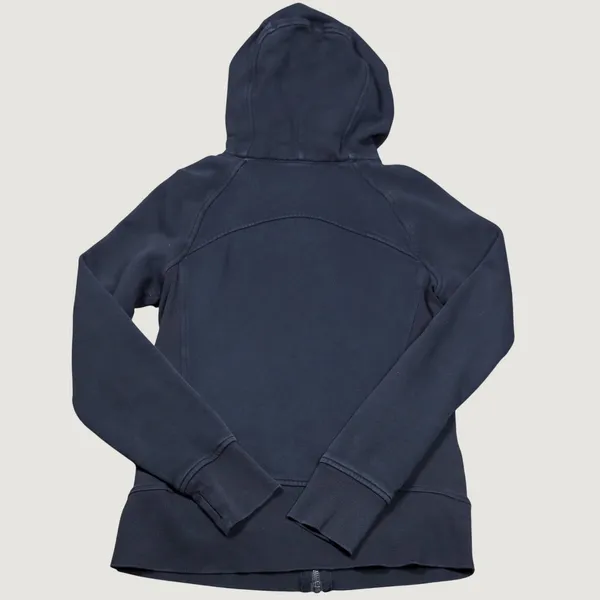 Lululemon Scuba Full Zip Hoodie Womens 8 Black Life Time Pickleball Athletic Top - Image 2