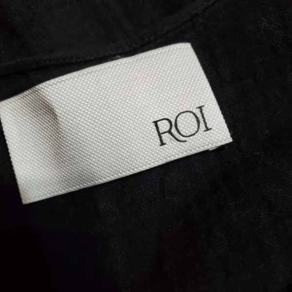 Revolve ROI Black Lace-Up Tank Top (M) - Image 6
