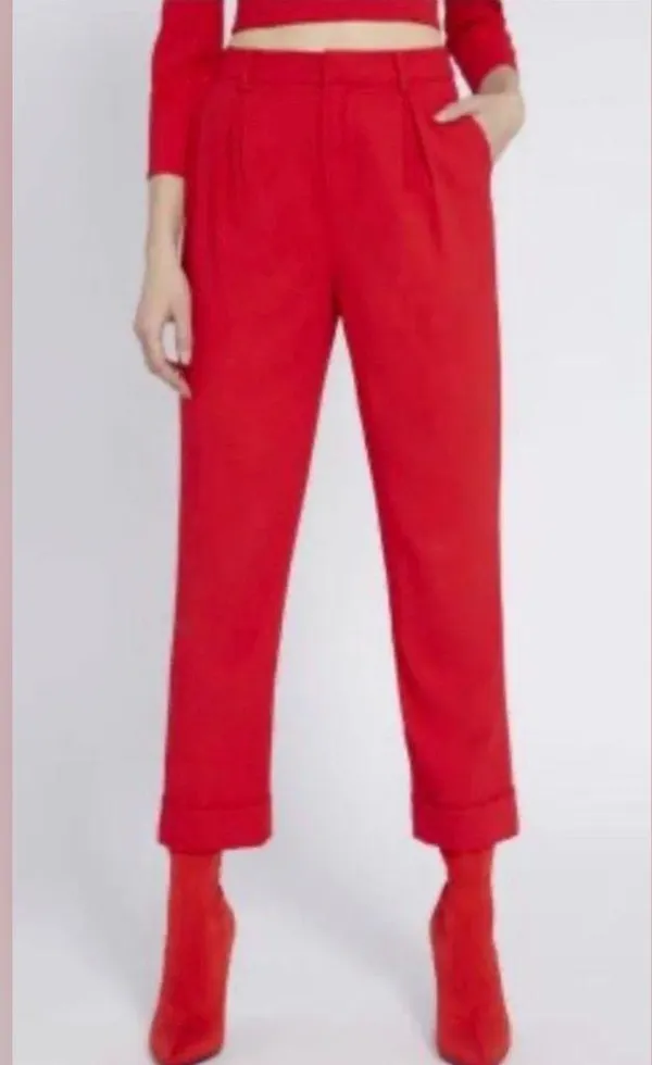 Alice & Olivia Red Pants - Image 2