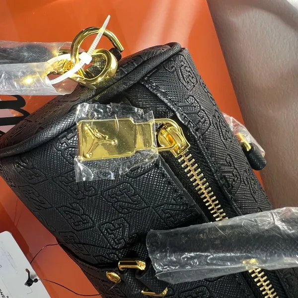 NWT NIKE Jordan Monogram Leather Mini Duffel (3L) - Image 6
