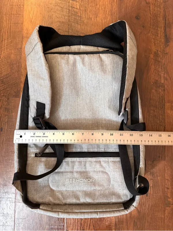 SEEHONOR insulated backpack Gray - Image 13