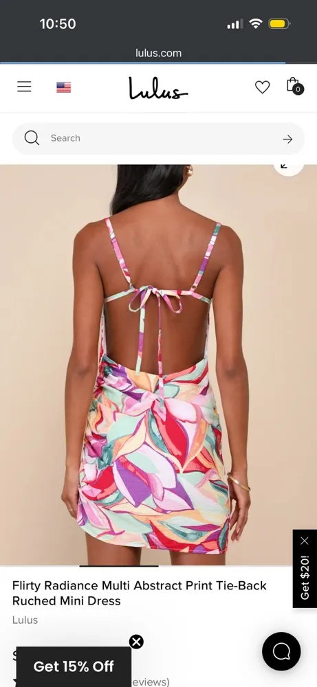 Lulus Dress Mini - Image 2