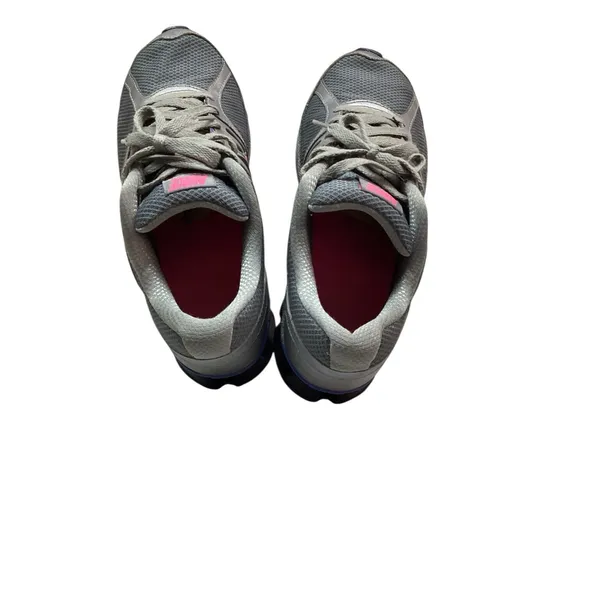 NIKE Reax Run‎ 6 Shoes Womens 11 Grey With Pink Accents Running 472647-004 - Image 8