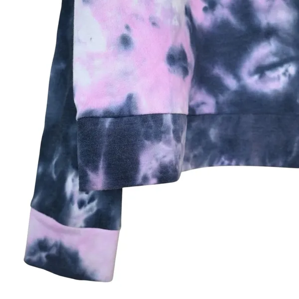 Ivory Ella Womens M Drawstring Pullover Tie-Dye Hoodie - Image 6