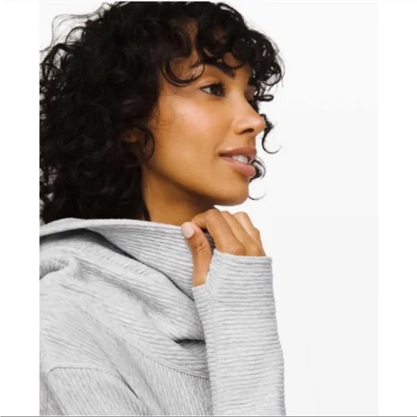 LULULEMON Along the Way Sweater Dress Gray XS 0/2 - Image 7