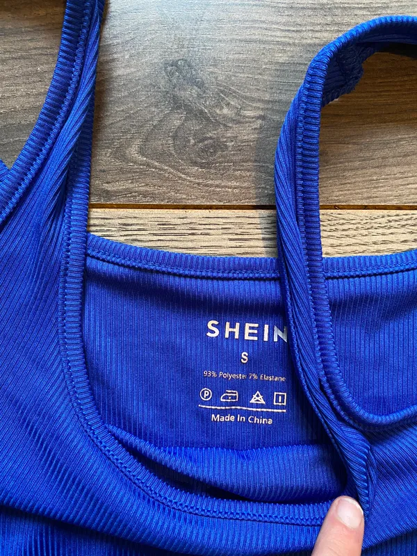 Blue Crop Top - Image 2