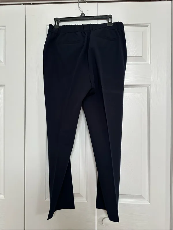 Tommy Hilfiger Navy Ankle Pants - Tapered Work Trousers - Image 3