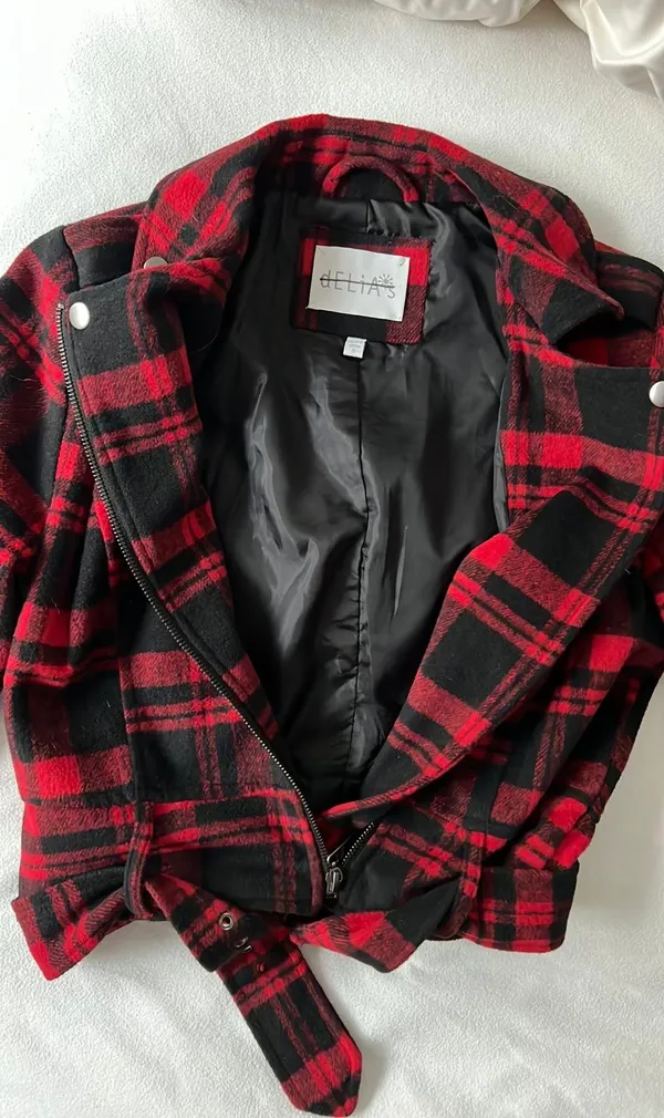 Delia’s Plaid Jacket - Image 3