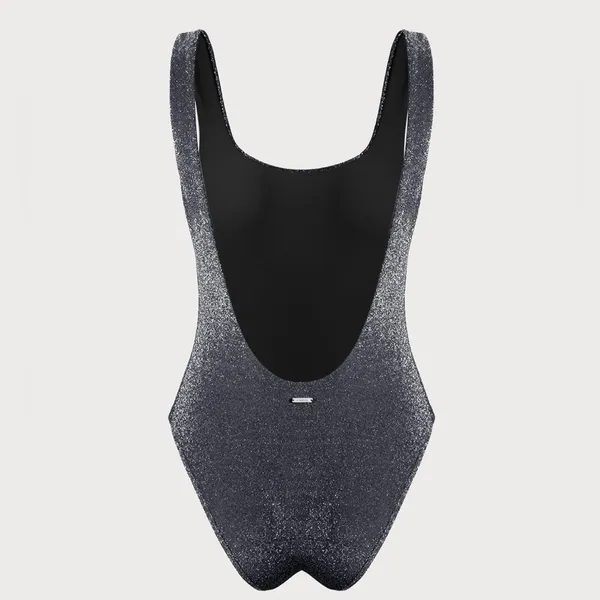 Berlook Black Lurex No Padding One-Piece Swimsuit - Image 6