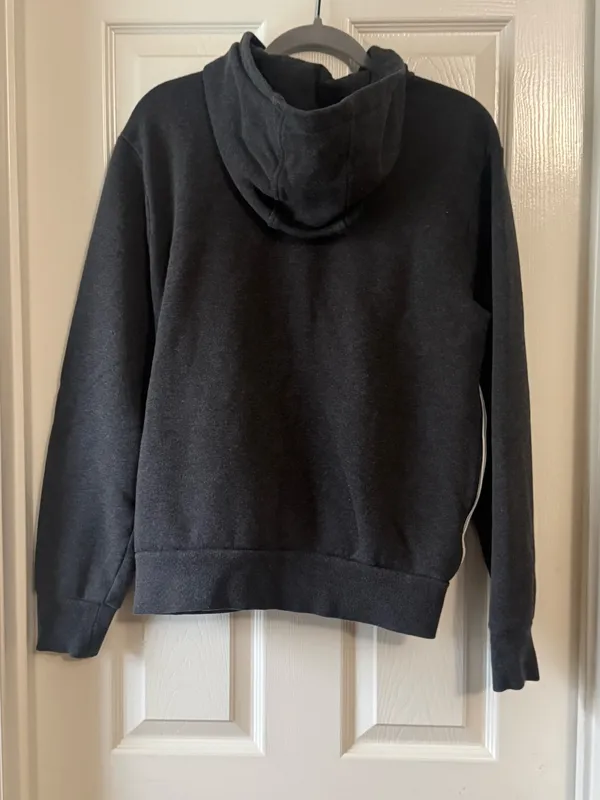 Michael Kors Adult Dark Gray Zip-Up Hoodie Jacket (Large) - Image 2