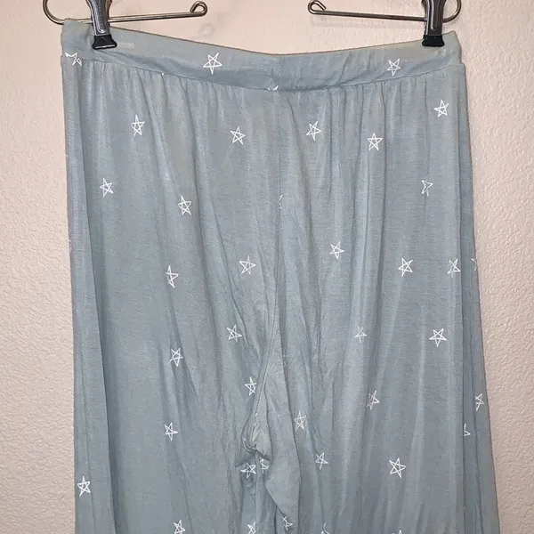 Honeydew Blue Stars Stretchy Capri pajama Pants - Image 5