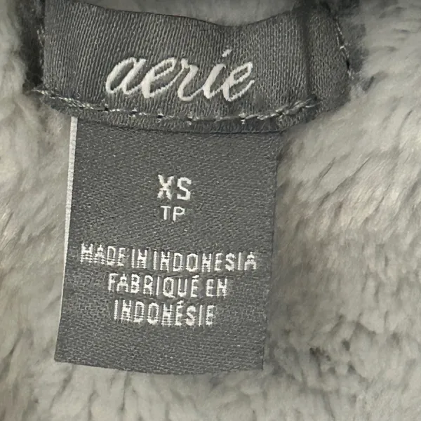 Aerie XS Gray Cozy Fleece Womens - Image 6