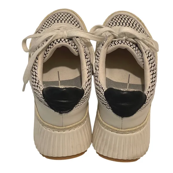 Dolce Vita Women's Platform Sneakers Espadrille Trimmed‎ Lace-Up Shoes Size 8 - Image 4