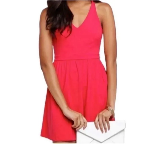 Susana Monaco Fuschia Pink Mini Dress(Size Small) - Image 3