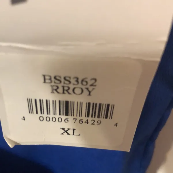 NWT Butter Soft Stretch Xl Blue Scrub Top - Image 6
