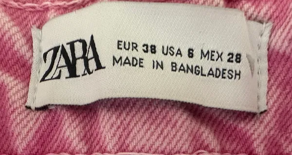 Jean Shorts Pink - Image 4