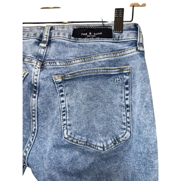 Rag & Bone Dre Low Rise Boyfriend Slim Jeans Women's 23‎ Cape Ankle Luxury - Image 6