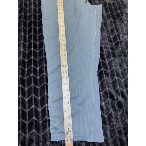 lululemon Women Blue Dance Studio Crop Pants Mid Rise Size 12 - Image 11