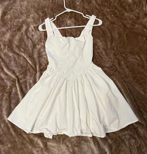 Princess Polly White Mini Dress - Image 2