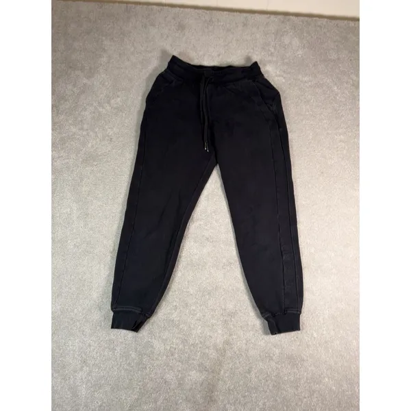 Lululemon Scuba High-Rise Jogger *Fleece 28" Black 6 Spell Out Logo - Image 2