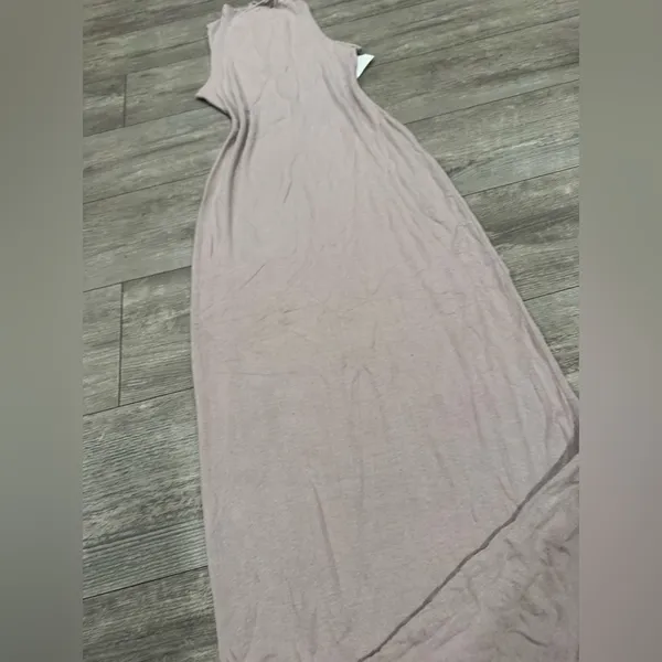 Naked Wardrobe Taupe Maxi Dress - Image 6