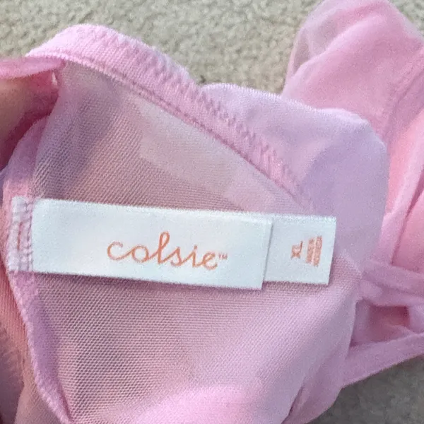 Pink Satin Tank Top Size XL - Image 3