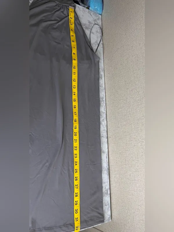 Susana Monaco Womens Gray Halter Dress Size S Nylon & Spandex - Image 4