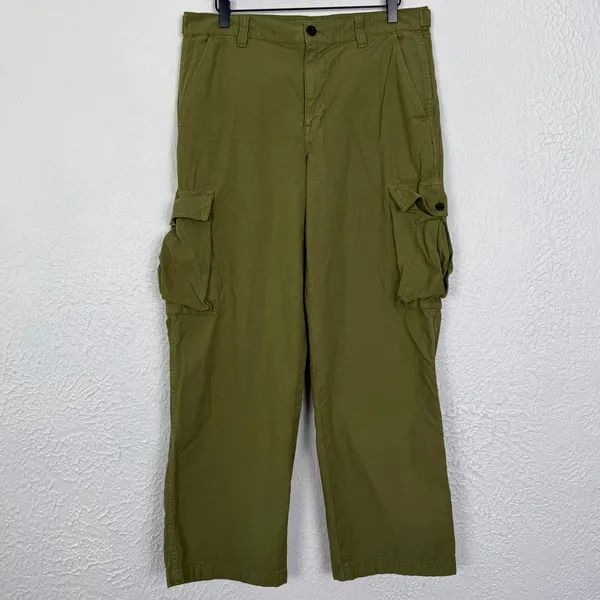 Madewell Garment Dyed Low Slung Straight Cargo Pants Size 29 - Image 2