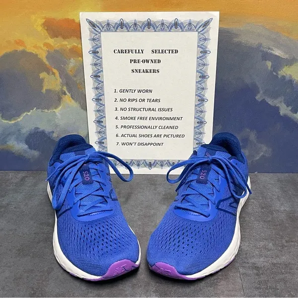 New Balance 520v8 Women's Blue Sneakers Size 9.5B - Image 2