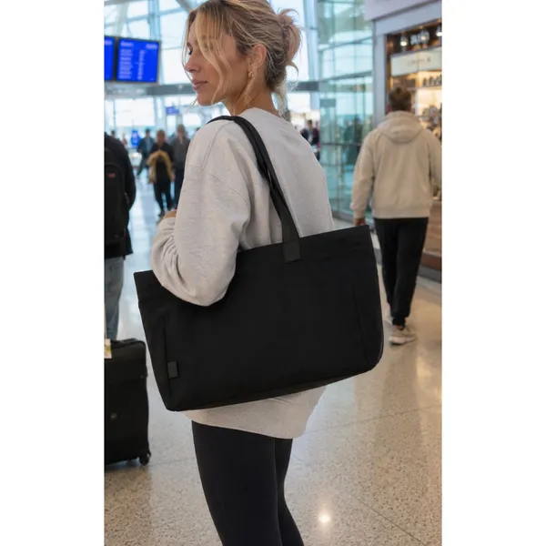 LOJEL Niru City Tote in Black - Image 2