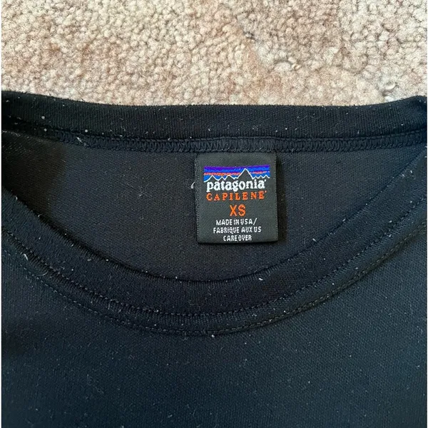 Patagonia black long sleeve shirt size XS - Image 4