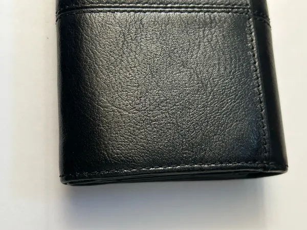 Coach Women’s Black Tri-Fold Wallet with Gold Script Logo - Image 7