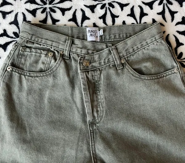 Princess Polly criss cross jeans - Image 5