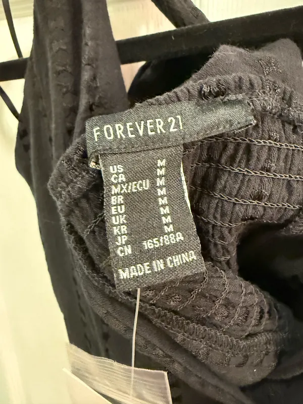 Forever 21 Black Halter Button Vest  - Image 3