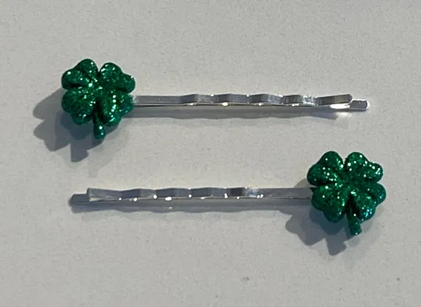 Handmade New St Patrick’s Day hair pin Clip - Image 4
